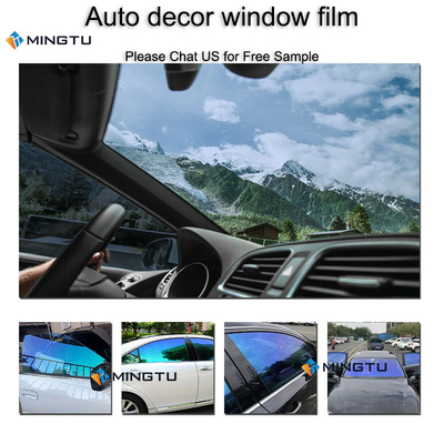 Mingtu NX50 VLT50% Черный Ультрачестный Солнечный Контроль Нано-Керамический Автомобильный Тепло УФ-Блок Профессиональная Оконная Цветная Клейкая Пленка