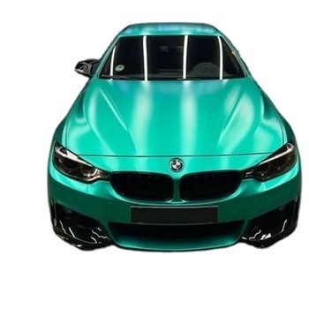 Mingtu OEM ODM 1.52X18m Roll Emerald Green Car Wrap Виниловый пленка Фан-клуб дизайн стиль