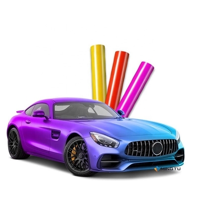 Mingtu Bubble Free Cast Vinyl Car Wrap Color Film Dry Stick 3 года гарантии