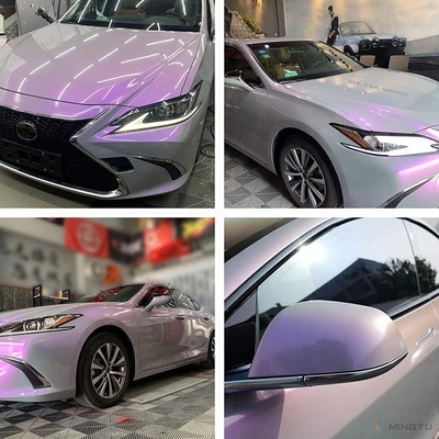 Положение тела Mingtu Ultra Gloss Purple Vinyl Car Wrap с технологией выпуска воздуха нано