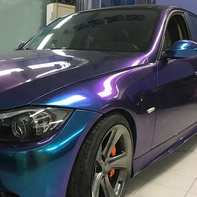 Mingtu Chameleon Glossy Vinyl Wrap Соединенные Штаты Клей для автомобильного кузова