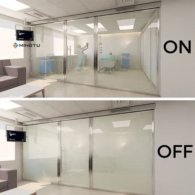 AC48V-65V/50Hz Рабочее напряжение Mingtu Custom Self Adhesive Switchable Privacy Glass