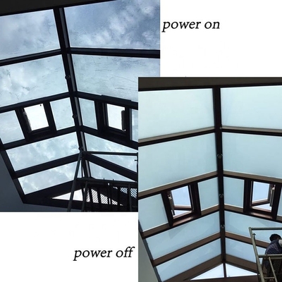 AC48V-65V/50Hz Рабочее напряжение Mingtu Custom Self Adhesive Switchable Privacy Glass