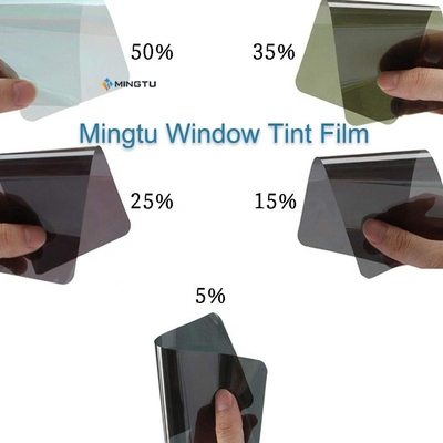 Mingtu Sun Heat Control Нанокерамическая солнечная автомобильная оконная пленка 50% VLT 2 миллиметровая толщина