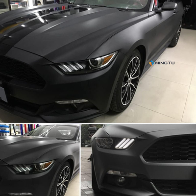 Изменение цвета Alcantara Автомобильное украшение Виннильная оберточная пленка -40°C до 200°C Mingtu OEM ODM