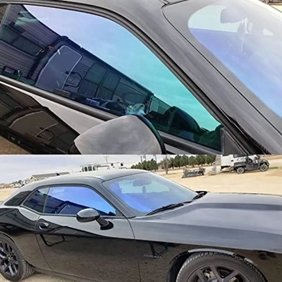 Luxury Design теплоизоляционная стеклянная пленка для автомобиля 82% VLT Хамелеон Синий