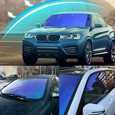 Luxury Chameleon Tint 85% VLT солнечная оконная пленка для теплоизоляции и конфиденциальности