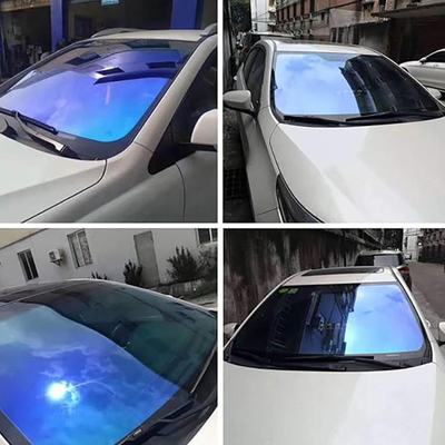 Luxury Chameleon Tint 85% VLT солнечная оконная пленка для теплоизоляции и конфиденциальности