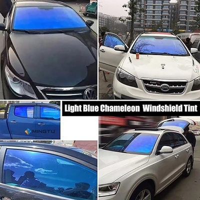 Luxury Chameleon Tint 85% VLT солнечная оконная пленка для теплоизоляции и конфиденциальности