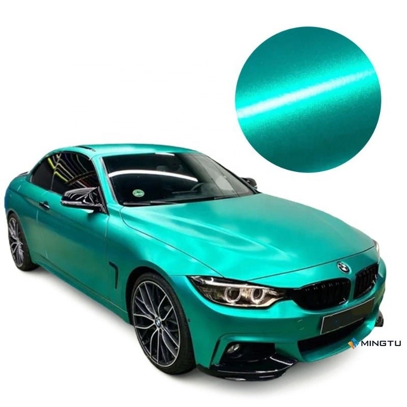 Мато-серый черный двойной литьевой автомобильный оберточный пленка виниловый оберток для положения автомобильного корпуса