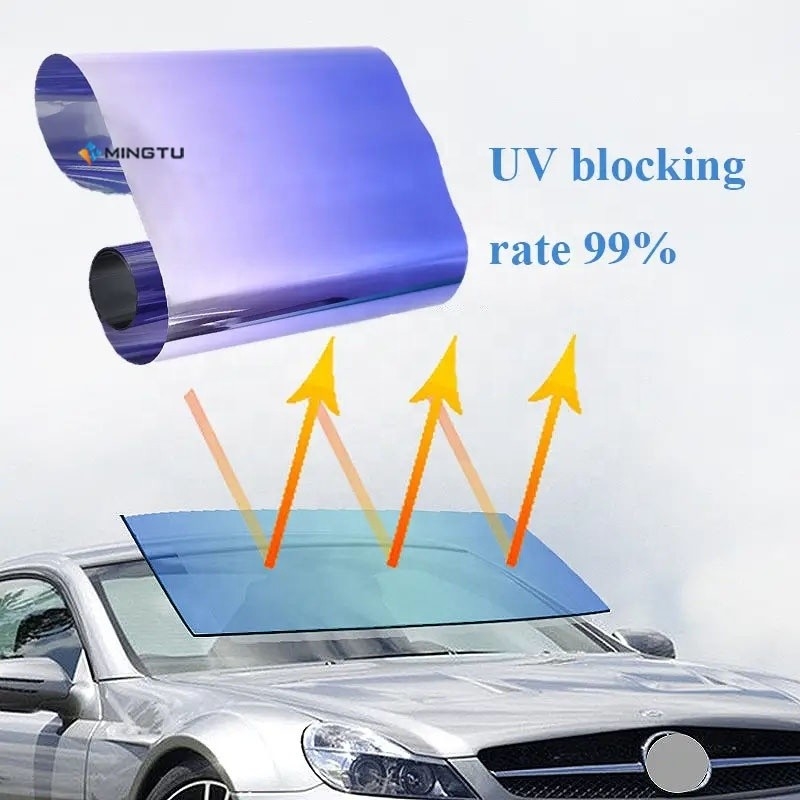 2 миллиметров толщины Mingtu High End Nano Ceramic Series Window Film для высокой теплоизоляции